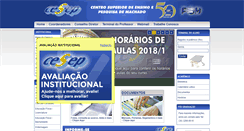 Desktop Screenshot of fem.com.br