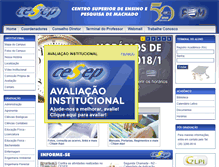 Tablet Screenshot of fem.com.br